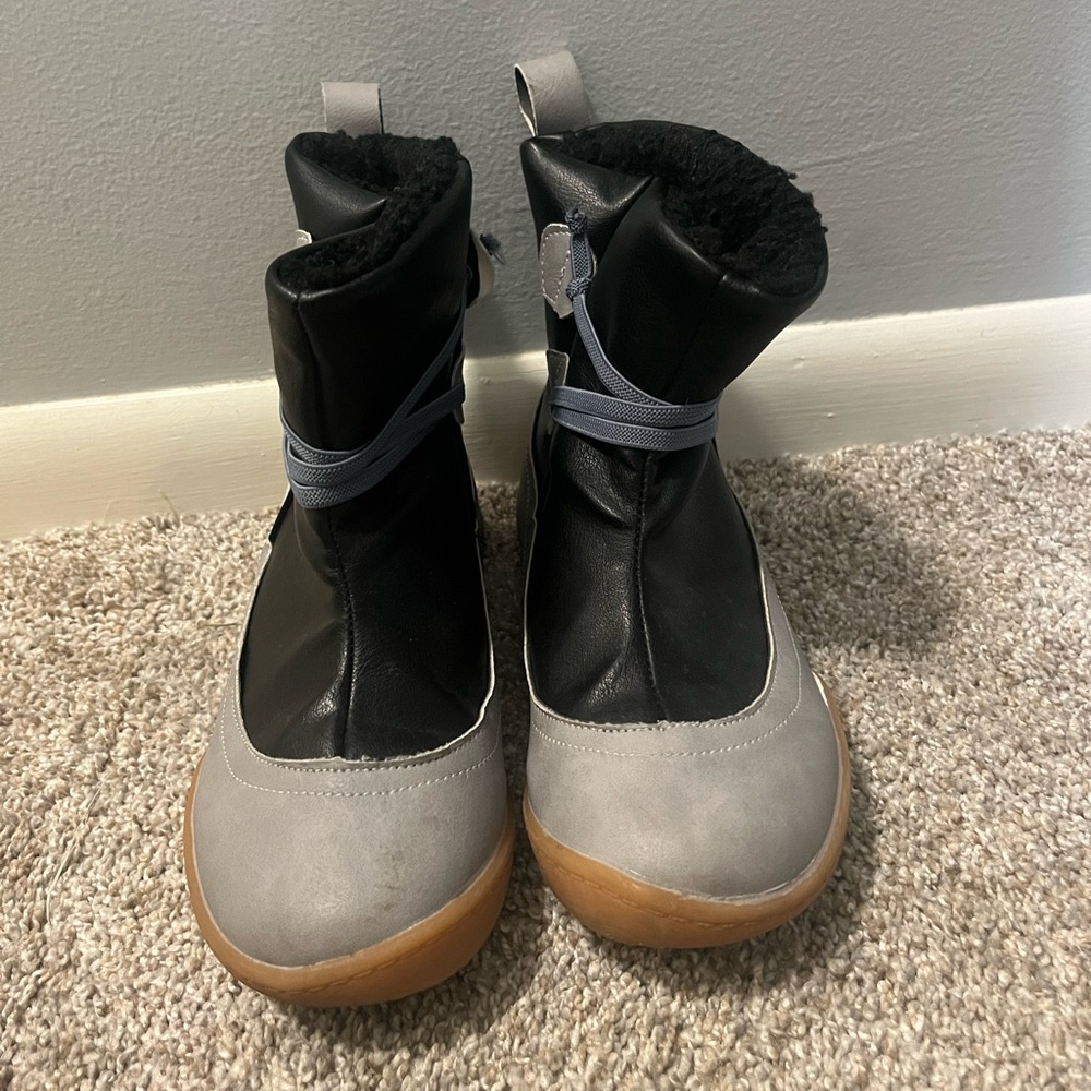 Women’s Black and Gray Boots